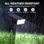 Solar Lights Outdoor Waterproof IP65, Landscape Lights, 2 Pack, Cool White - Image 4