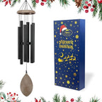Wind Chimes for Outside, All Metal Tuned Wind Chime Outdoors, Sympathy & Memorial Wind Chimes for Mom Dad, Leaf Design, Box Included by Astarin