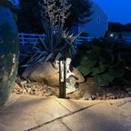 LEONLITE 10-Pack 3W LED Low Voltage Path Lights Aluminum 3000K Black - Image 2