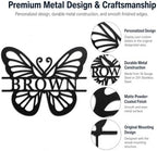 Custom Metal Sign Customized Metal Butterfly Wall Decor Sign Butterfly Wall Sign - Image 4