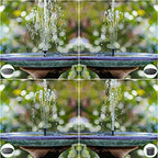Biling Solar Water Pump Outdoor, Solar Powered Fountain Water Pump for Bird Bath, Garden, Backyard, Pool, Fish Tank - Image 2