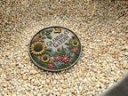 VEOJEIN Grandma's Garden Stepping Stone 9.45’ Durable Garden Décor with 3D Hand-Painted Sunflower Design – Gift for Grandma, Mom, Wife, Mother’s Day, Christmas, Birthdays - Image 2