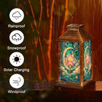 Solar Lantern Lotus Flower Print - Image 5