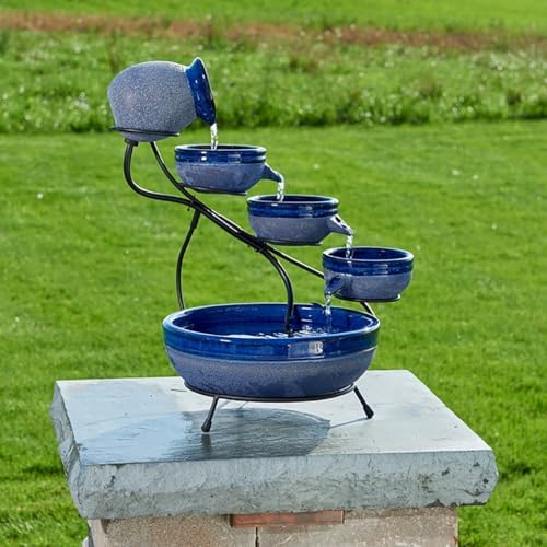 Ceramic Solar Cascade Blueberry Blue - Image 2
