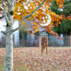 Cohasset Bamboo Wind Chime, Natural Organic - Image 4