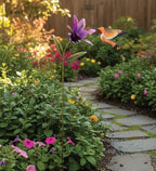 Regal Art & Gift Flower Garden Stake, Handcrafted Metal Yard Art Decor - Image 5