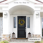 Darkaway Outdoor Wall Lights for House, Exterior Lighting Fixtures Wall Mount Outdoor Porch Lights Waterproof White Outdoor Sconce Lights with Seeded Glass for Patio Hallway Garage,2 Pack - Image 2