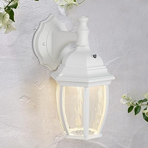 Maxxima LED White Outdoor Wall Light, 580 Lumens 3000K, Dusk to Dawn Sensor - Image 3