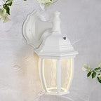 Maxxima LED White Outdoor Wall Light, 580 Lumens 3000K, Dusk to Dawn Sensor - Image 3