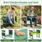 Housolution Garden Kneeler and Seat with Anti-Tipping Extendable Legs - Image 3