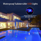 Mini Submersible LED Tea Lights - Waterproof Flameless Led Lights Battery Powered, Small Led Candle Light for Halloween Pumpkin, Vase, Hot Tub, Pool, Party, Lantern, Wedding Decor (Multi-Colored) - Image 2