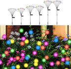 Solar Firefly Lights Outdoor Multicolor Swaying Garden Decor 6 PK by Unknown