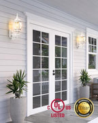 VIANIS 2 Pack Outdoor Sconce Lighting, White Exterior Wall Lights for House - Image 4