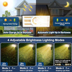 Solar Spot Lights Outdoor, 10 Packs/56 LED , Warm White Solar Spotlights - Image 4