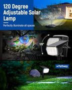 Solar Spot Lights Outdoor Waterproof, Solar Spotlights 10 Pack Cool White - Image 4