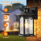 FILIYANO Motion Sensor Outdoor Wall Light Fixtures, Dusk to Dawn, 2 Pack - Image 3