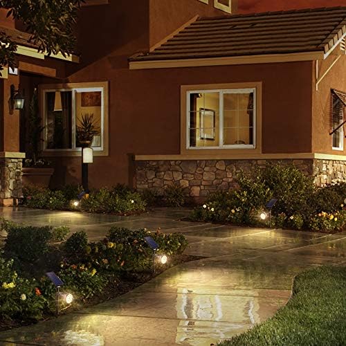 Solar Spot Lights Outdoor, Waterproof Solar Landscape Spotlights 18 LED 2-in-1 Uplights Adjustable Flag Pole Lights Solar Powered 3000k Warm White for Garden Yard Driveway Pathway - Image 5