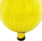 Achla Designs 12-Inch Crackle Gazing Globe Ball, Lemon Drop - Image 3