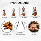 Funny Dog Halloween Acrylic Suncatcher - Image 2