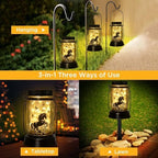 kyoryuger Horse Gifts for Women/Men Horse Lovers Solar Lantern Mom Birthday, Mothers Day, Christmas Valentine's Gifts, Solar Garden Decoration Outside for Yard, Patio,Backyard,Porch - Image 3