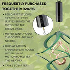 Red Carpet Studios The Original Cosmix Deluxe Helix Wind Spinner, Medium 14-Inch, Double Green & Copper - Image 4