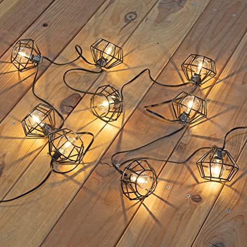 Novelty Lights 11 Feet 10 Light LED G40 Outdoor Cafe String Lights - Image 5