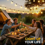 Minetom 158FT Solar String Lights Outdoor Waterproof Solar Powered - Image 6