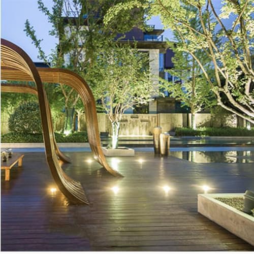 Submersible Led Lights 3W IP68 Stainless Steel, 12v/ 24v Recessed Underwater Spotlight (Natural,24v) - Image 2