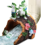 APX Frog Gutter Downspout Extensions, Decorative Splash Block Statue. - Image 7