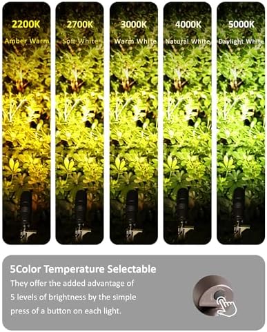 Low Voltage Tree Uplighting Outdoor with 5 Color Temperature - Image 3