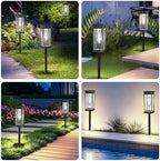 8 Pack Solar Pathway Lights Outdoor,IP65 Waterproof - Bright Solar Lights Outdoor,Auto On/Off Pathway Lights Solar Powered,Solar Path Lights for Walkway Driveway Garden (Cool White) - Image 7