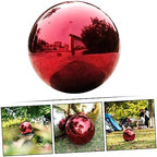 Colored Reflective Gazing Ball Polished Garden Decor Decorative Mirror Globe for Outdoor Spaces Vibrant Reflective Sphere for Lawn and Decoration - Image 7