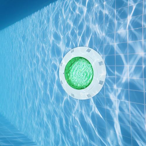 12V 45W Underwater LED Pool Light, RGB Color Changing IP68 Submersible-Light with Remote Control, Inground Swimming Pool Light, for Pond & Water Feature Decor by Unknown