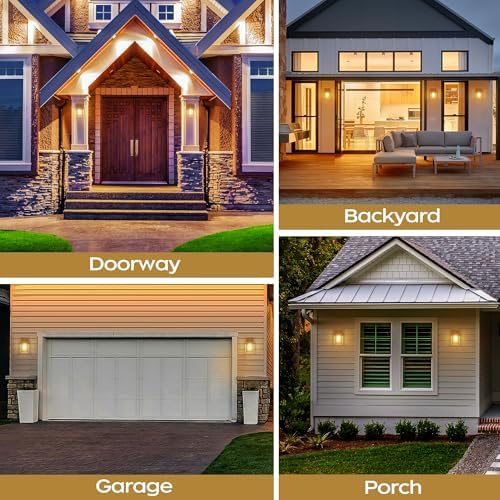 Outdoor Exterior Lighting Fixture for House, Waterproof Front Porch Lights - Image 6