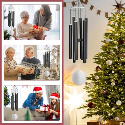 ASTARIN 36in Memorial Wind Chimes, Christmas Wind Chimes for Outdoors - Image 7