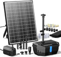 NFESOLAR 20W Solar Water Fountain Pond Filter with 120 GPH Water Pump by NFESOLAR