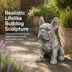 French Bulldog Statue — Garden Statues & Yard Art for Outdoors - Image 4