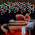Retisee 65ft Colorful Solar Icicle Christmas Light for Outdoor Decoration by Retisee