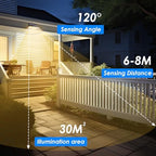 Peasur 368 LED Solar Motion Sensor Lights Outdoor Waterproof with 3 Modes - Image 7