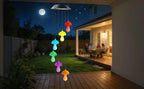 Christmas Garden Decoration: Mushroom Solar Wind Chime Light, 35 In/89 Cm Color Changing Outdoor Decor, Cute Design Gift For Patio - Image 6