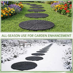 Nuanchu Lines 8 Pack Rubber Stepping Stones 17" - Image 6