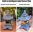 Decor for Living Pagoda Garden Statue Resin Sculpture Zen Decoration for Landscape Figurines Home(A2) - Image 4