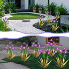 Homight Metal Agave Plant Outdoor Garden Decoration Daffodils Flowers - Image 4