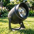 10W LED Beam Spotlight, Narrow Beam Spotlight, IP65 Waterproof Long Distance Wall Washer Spotlight, Outdoor Architectural Lawn LED Landscape Lamp(Warm White Light) by Unknown