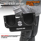 M-AUTO Rolling Knee Creeper Durable Knee Pads with Full 360 Degree Turn Casters and Tool Tray, Garage Kneeling Pads on Swivel Castors for Home Workshop Auto Repairing Maintaining, Black - Image 6