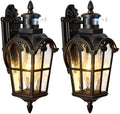 VIANIS 16.4" Motion Sensor Outdoor Lights, 2-Pack Vintage ORB, Aluminum by VIANISLIGHTING