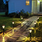 GIGALUMI 16 Pack Solar Lights Outdoor Waterproof, Solar Garden Lights - Image 4