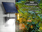 2 Pack Solar Wall Mount Lights - Super Bright Solar Security Flood Lights for Outdoor Use, IP65 Waterproof, Dusk to Dawn - Image 3