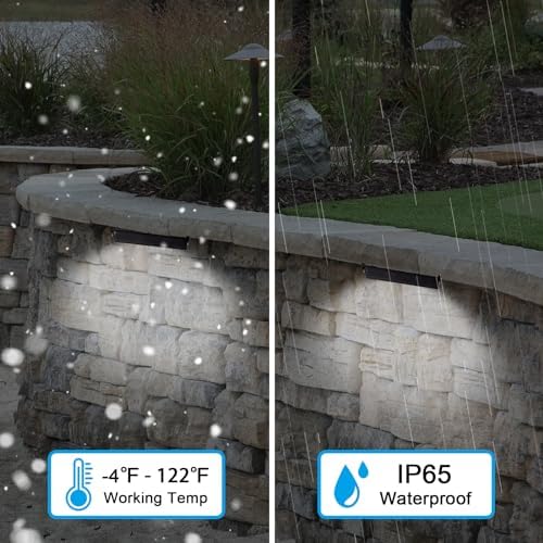 12 Packs 7inch Hardscape Lighting 3W 5000K Daylight White - Image 5