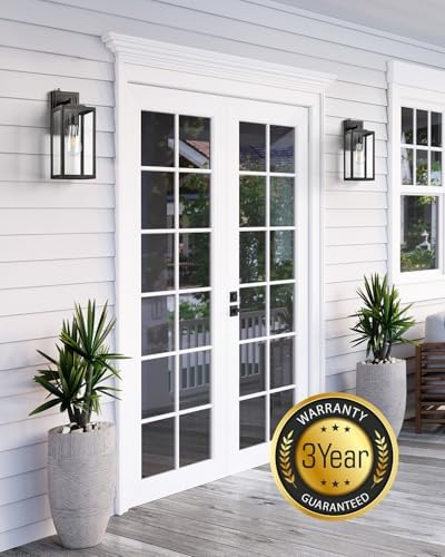 VIANIS Large Dusk to Dawn Outdoor Light Fixtures Wall Mount, 100% Aluminum - Image 6